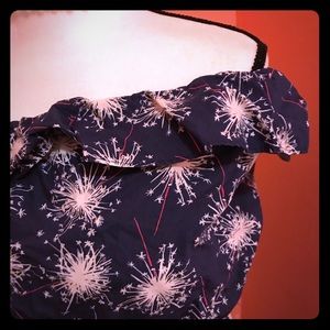 Lilly Pulitzer sparkle glow strapless dress M